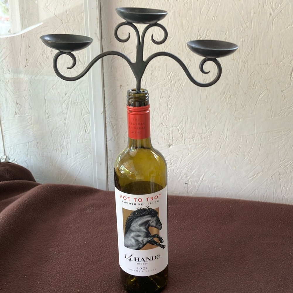 Yea light Candle holder for bottle.